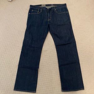 AG protege dark wash jeans 36x32 straight leg